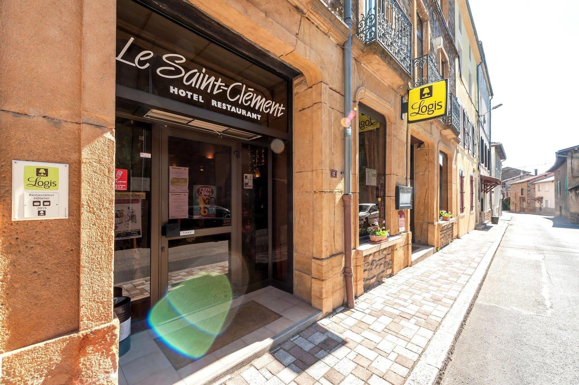 Hotel Restaurant Le Saint Clement Exterior photo